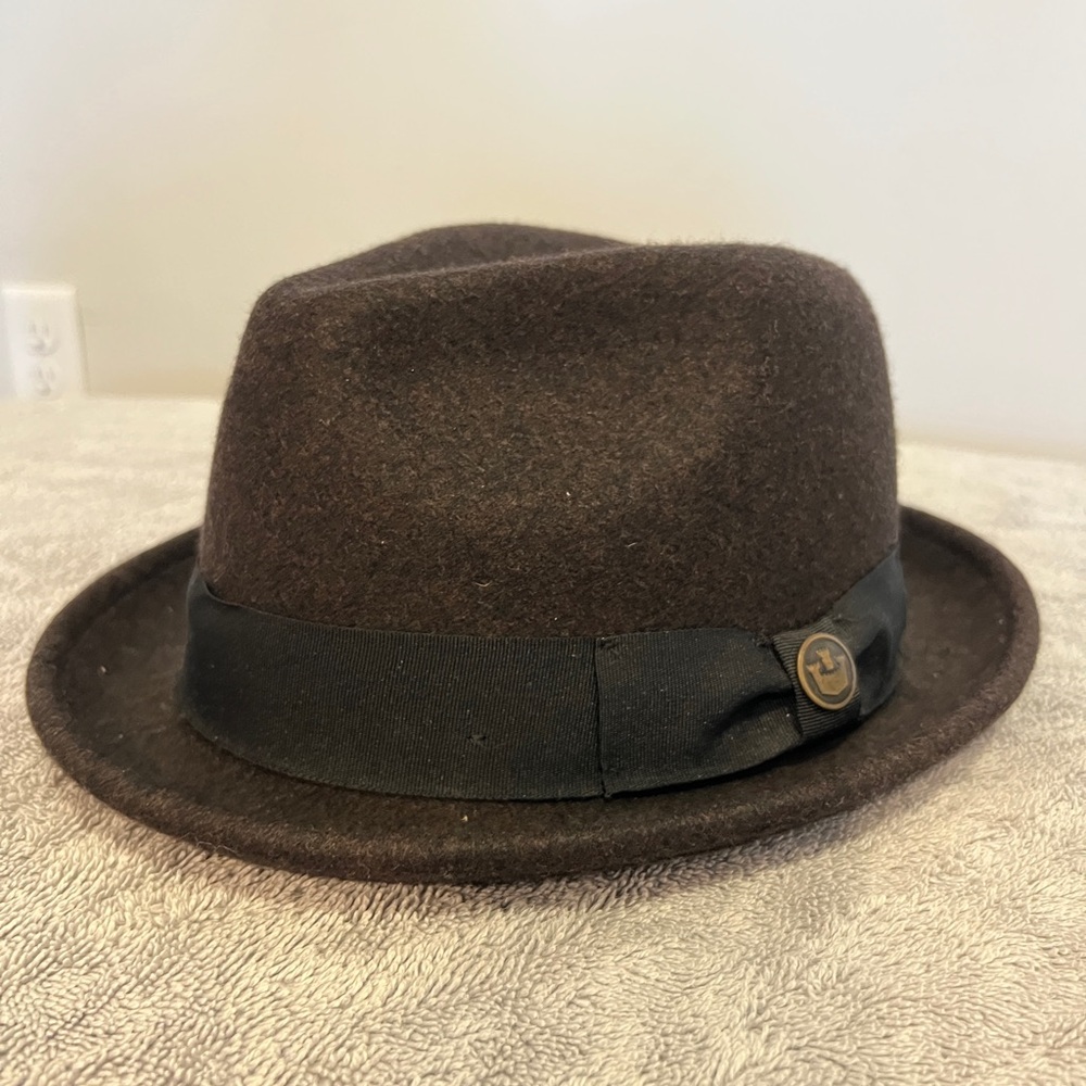 Goorin Bros Fedora Hat Brown with Black Band